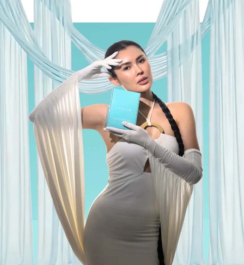 Model Lencir dengan produk