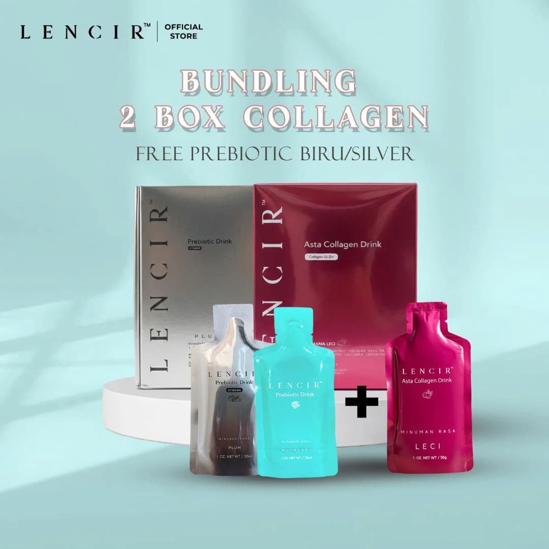 BUY 2 LENCIR ASTA COLLAGEN GLO+ GET FREE LENCIR STRONG